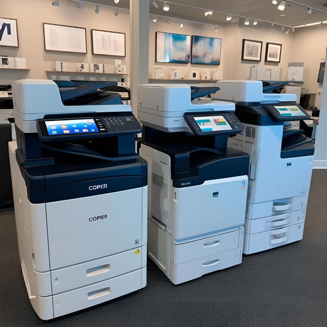 JR Copier Professional Showroom with Multifunction Printers